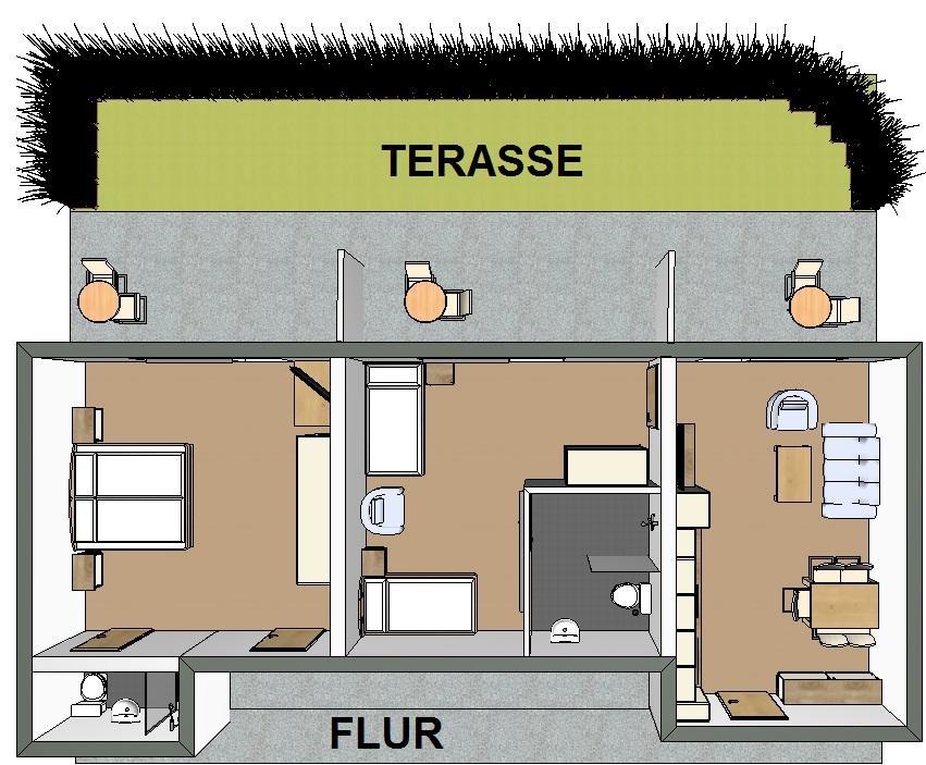 Ferienwohnung Irmgard Und Ferienwohnung Gerlinde Waldbrunn  Ngoại thất bức ảnh